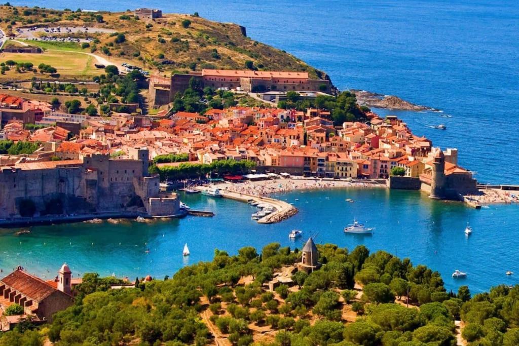 T2 Au Calme-vue Et Baie De Collioure-garage *