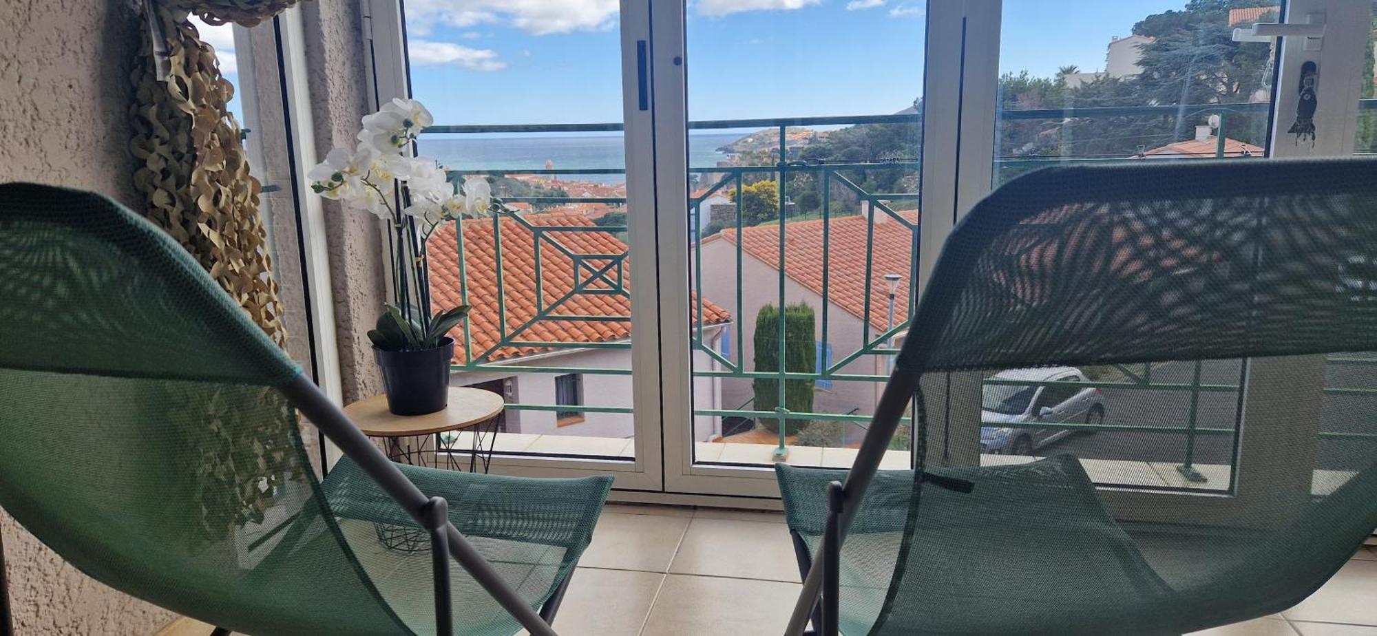 T2 Au Calme-vue Et Baie De Collioure-garage